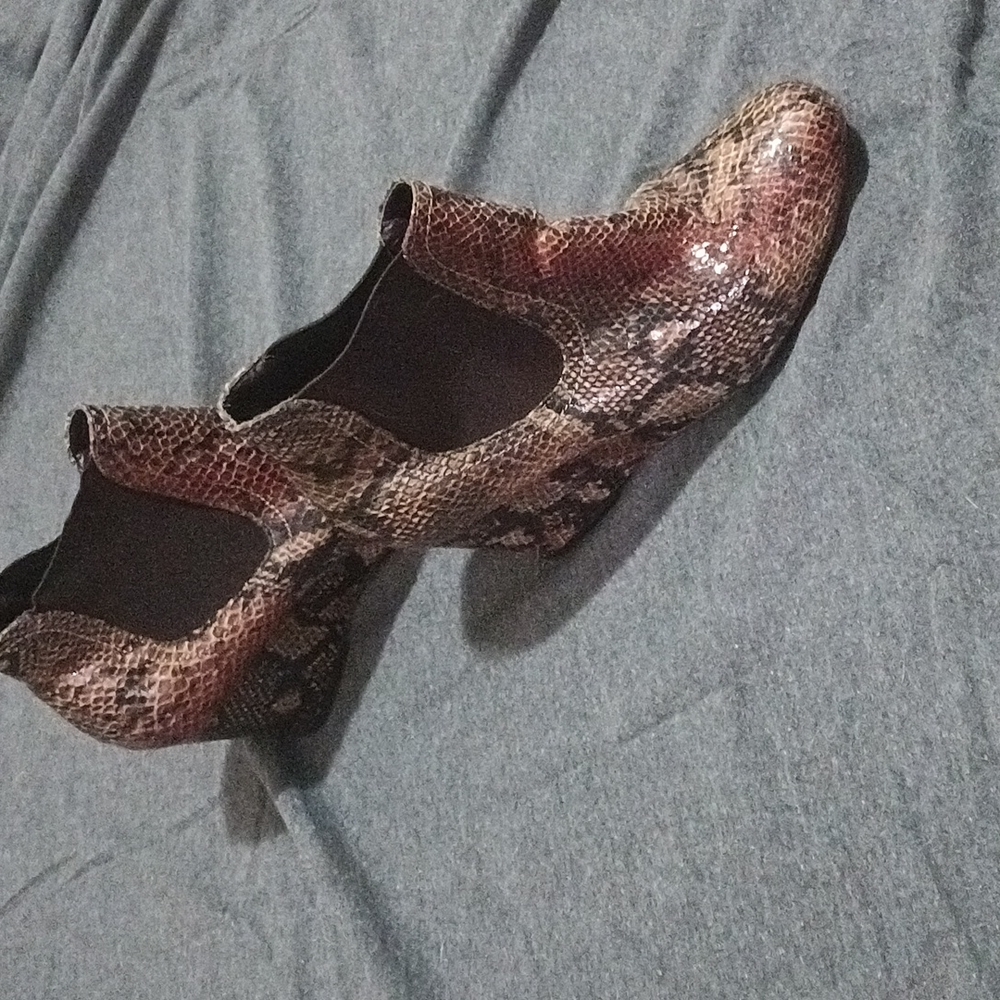 Snake Skin Heels
